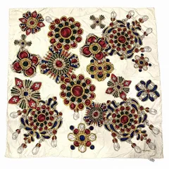 シャネル ジュエリーモチーフ ブランド小物 スカーフ レディース