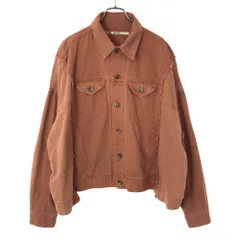 ニコアンド トラッカー ジャケット オレンジ系 niko and... レディース 古着 【240508】