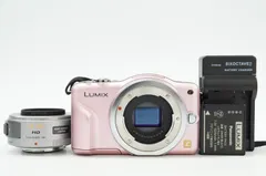 L161324)Panasonic パナソニック LUMIX DMC-GF3 ミラーレス一眼カメラ G X VARIO PZ 14-42mm レンズセット