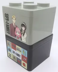 【中古】雑貨 集合(グレー) ブロックスタイルケース 「SPY×FAMILY」