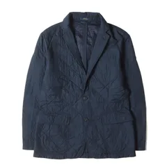 POLO Ralph Lauren ポロ ラルフローレン ジャケット サイズ:M キルティング 2つボタン テーラードジャケット ネイビー 紺 アウター ブレザー 上着【メンズ】