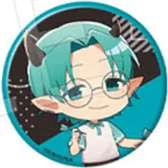 【中古】バッジ・ビンズ アミィ・キリヲ 「魔入りました!入間くん トレーディング缶バッジ ミニキャラ ラウンドワンコラボver.」