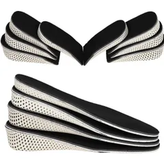 【特価セール】インソール科学 シークレットインソール 5cm 4cm 3cm 2cm メンズ 身長アップ 男女兼用 レディース インソール (全敷 タイプ（メンズ ＆ レディース） 2cm X 1組)