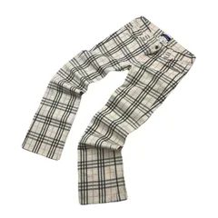 バーバリー ブルーレーベル BURBERRY 【美品】ノバチェック パンツ 38 レディース 三陽商会 ●Ja8352