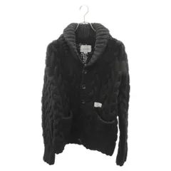 NEIGHBORHOOD (ネイバーフッド) 16AW 162MANH-KNM02 FISHERMAN W CARDIGAN LS フィッシャーマンケーブルニットカーディガンのサムネイル