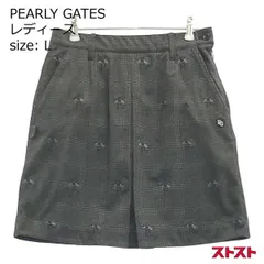新品タグ付き未使用　PEARLY GATES×PEANUTS コラボスカート PEARLY GATES パーリーゲイツ×PEANUTS スカート カーキ