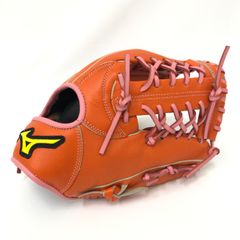 ミズノ MIZUNO ソフトボール用  グラブ グローブ  内野手用 オレンジ