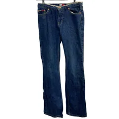 TOMMY HILFIGER デニムパンツ W26 ブルー トミーヒルフィガー ジップアップ カジュアル ジーンズ アメカジ 古着卸 アメリカ仕入 2509-66