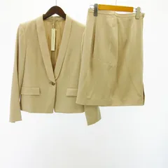 アナイ ANAYI タグ付き セットアップ ジャケット ブレザー スカート  ベージュ 38 約M