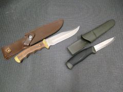 中古品 アウトドアナイフ 2本セット 150mm MOSSY OAK 100mm MORAKNIV モーラナイフ