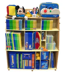 ワールドファミリー ディズニー英語システム ミッキーパッケージ+GA 2014年頃 英語教材 中古 C10006693