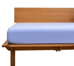 【新品未使用】ボックスシーツ ワイドキング 200×200x30cm 綿100％ ベッドシーツ 平織り マットレスカバー ファミリー ベット用 防ダニ 抗菌 BOXシーツ ブルー