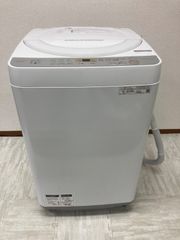 SHARPシャープ ES-GE6C-W 洗濯機 6.0kg 2019年製 （担当 水谷）