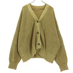 美品 relume レリューム 長袖 カーディガン F ブラウン ジャーナルスタンダード レディース 古着