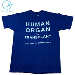 激レア 90s USA製 Hanes BEEFY-T 臓器移植 医療系 Tシャツ L シングルステッチ ヴィンテージ 古着
