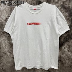 Supreme/シュプリーム【23SS】Motion Logo Tee/モーションロゴ 半袖Tシャツ/ホワイト/XL