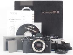 オリンパス Olympus OM-D E-M5 II 16.1MP Digital Camera Body Only Black 元箱 [新品同様] #Z5122A