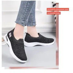 スニーカー レディース 厚底 シューズ 美脚 疲れない 靴 ランニング ウォーキングシューズ 運動靴 通気 スポーツシューズ 通学履き lfA1798