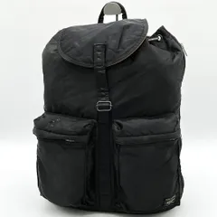 【良品】PORTER TANKER リュックサック バックパック ナイロン 黒