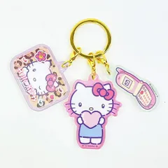 サンリオ ハローキティ 3連アクリルキーホルダー 胸キュンメモリーズ Sanrio