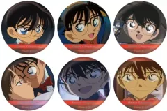 【中古】バッジ・ピンズ 全6種セット 「名探偵コナン 場面写トレーディングホログラム缶バッジ 江戸川コナンcollection vol.2」