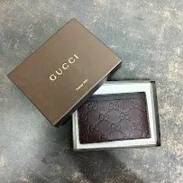 ● GUCCI カードケース GGモノグラム レザー