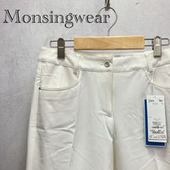 Munsingwear マンシングウェア ストレッチパンツ SL8632 11 ウエスト70 ホワイト レディース