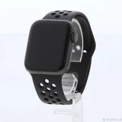 〔中古品〕 Apple Watch SE 第1世代 Nike GPS 40mm スペースグレイアルミニウムケース アンスラサイト／ブラックNIKEスポーツバンド【348】