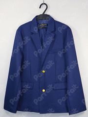 コスプレ衣装 汎用衣装／スーツ上着（紺）（Lサイズ）