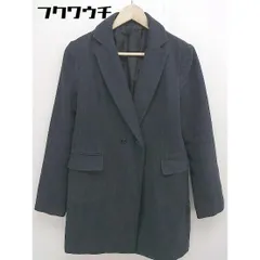 ■ COMME CA ISM コムサイズム 長袖 ジャケット コート サイズM グレー レディース  【中古】 【1110110001275】