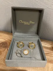 【✨極美品✨】　Diorディオール　カフスタイピンセット　ゴールド　シルバー 楽天市場】クリスチャン ディオール Christian Dior ネクタイ