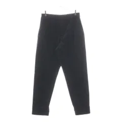 EMPORIO ARMANI (エンポリオアルマーニ) ポイントロゴ ベロア トラックパンツ ネイビーのサムネイル