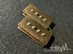 HOWL GUITARS Original Pickup ‘61-'63 Precision Bass ”Black Bobbin” Set ハウルギターズ 手巻き ピックアップ [Heavy Formvar]