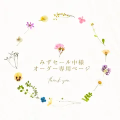 みずセール中様オーダー専用ページ＊