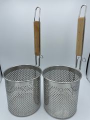 【新品】テボ　湯切りザル　2個セット