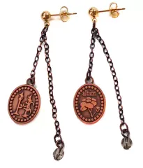 【中古】銀製品・指輪・アクセサリー(キャラクター) 霜月隼(11月/ツバキ) 「ツキウタ。ピアスコレクション 第二弾」