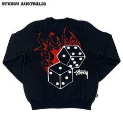 ステューシー ニット セーター Stussy Australia Fire Dice Sweater スウェット メンズ ユニセックス オーストラリア ST0M0524[衣類]ユ00572