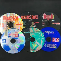 中古 PS1 パッケージ無し スポーツ系ソフト 6本セット