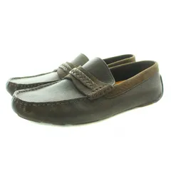 アグ UGG ENERG ヘンリック レザー ブレイド ローファー US9 27cm 茶 ブラウン 1106810 /KU ●Dのサムネイル