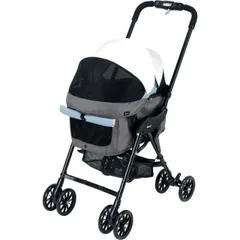 コムペット compet エッグショック ミリミリライトアルファEGロングスター シャロウブルー ペットカート 折りたたみ 持ち運びしやすい ペット用品