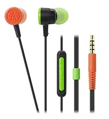 【中古】 audio technica オーディオテクニカ iPod/iPhone/iPad専用カナル型イヤホン ブラッククレイジー ATH-CKL220i BCZ