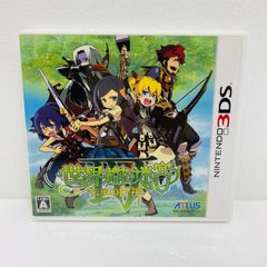 中古  | アトラス ゲームソフト 世界樹の迷宮4 伝承の巨神 Nintendo 3DS・2DS ロールプレイング 2012年製 - 【609】