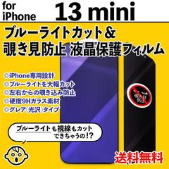 【iPhone13mini】ブルーライトカット&覗き見防止 iPhone液晶保護フィルム のぞき見防止 プライバシー保護 クリーナー付き ガラスフィルム 強化ガラス プライバシー保護 サーティーンプロ 13みに 13ミニ 13MINI