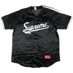 格安お得激レア supreme Satin Baseball Jersey xl Tシャツ/カットソー(半袖/袖なし)