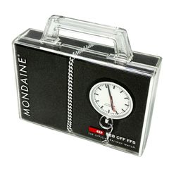【中古美品】MONDAINE モンディーン Swiss Watch 懐中時計　アナログ表示　動作未確認