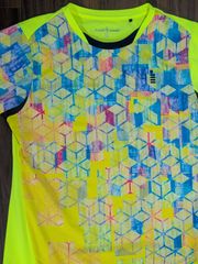 限定 M リーチョンウェイ バドミントン ユニフォーム ヨネックス 黄色 イエロー LEE マレーシア Malaysia YONEX 記念ゲームシャツ 背面 YONEX イエロー Lサイズ バドミントン ゲームシャツ - メルカリ