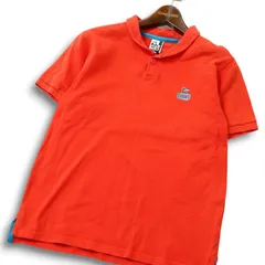 CHUMS チャムス 春夏 ロゴ刺繍 鹿の子★ 半袖 ポロシャツ Sz.S メンズ