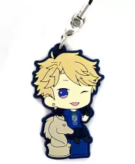 【中古】ストラップ(キャラクター) 鳴上嵐 どきどき!ラバーストラップ 「一番くじ あんさんぶるスターズ!～ファーストライブ!～」 M賞