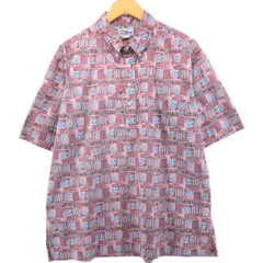 古着 90年代 レインスプーナー 水着タグ 総柄 プルオーバー ボタンダウン アロハシャツ ハワイ製 メンズXL相当 ヴィンテージ/eaa543140