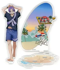 【中古】アクリルスタンド・アクリルパネル 御影玲王 シーサイドモチーフ ジオラマアクリルスタンド 「ブルーロック×文房具カフェ」